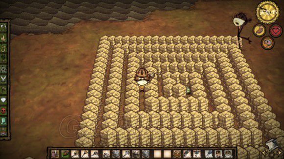 飢荒 (Don't Starve) 卡位與生存知識技巧