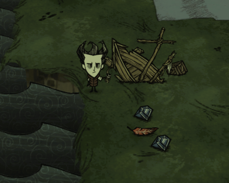 飢荒 (Don't Starve) 鸚鵡與沉船內容圖文解析
