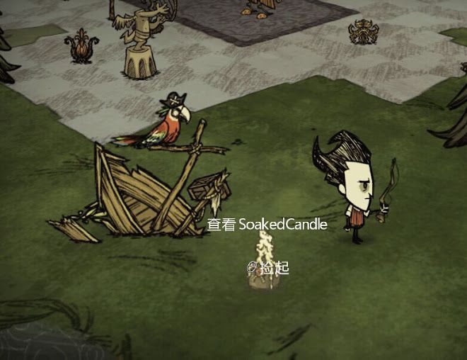 飢荒 (Don't Starve) 鸚鵡與沉船內容圖文解析