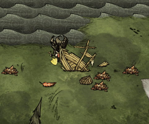 飢荒 (Don't Starve) 鸚鵡與沉船內容圖文解析