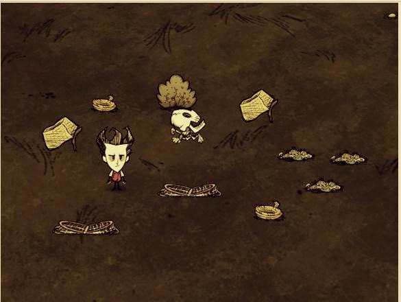 飢荒 (Don't Starve) 陷阱與彩蛋圖文分享