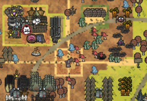 飢荒 (Don't Starve) 建築細節技巧圖文分享