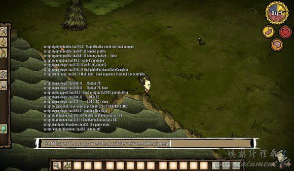 飢荒 (Don't Starve) 控制台作弊碼用法圖文教學
