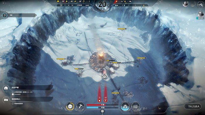 冰封龐克 (Frostpunk) 困難新家不越界極限運營圖文戰報