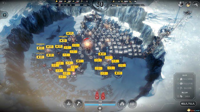 冰封龐克 (Frostpunk) 困難新家建造與資源等技巧