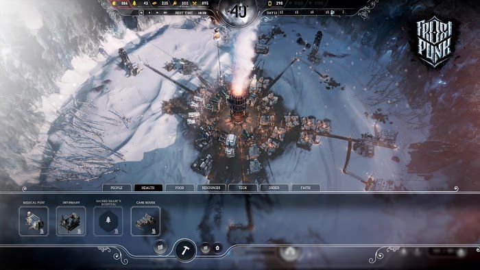 冰封龐克 (Frostpunk) 困難難度前兩天最佳開局方法