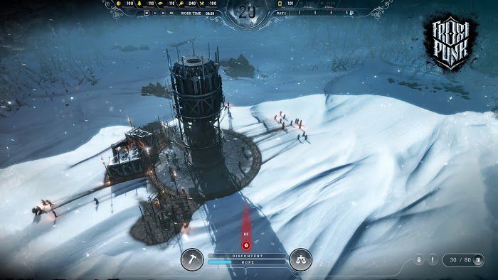 冰封龐克 (Frostpunk) 新家困難難度無傷通關心得
