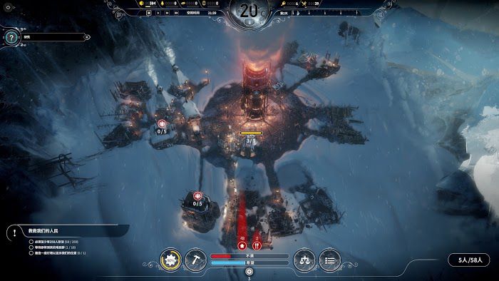 冰封龐克 (Frostpunk) 困難難度聖母流難民圖文戰報