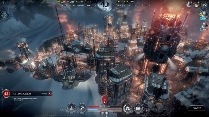 冰封龐克 (Frostpunk) 節省工人增加食物技巧分享