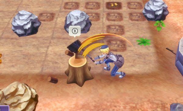 符文工廠5 (Rune Factory 5) 農具+斧頭的使用方法和分享