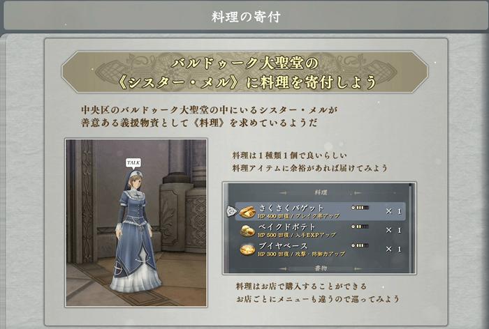 伊蘇 9 Monstrum NOX (伊蘇IX 怪人之夜) 巴爾德克大聖堂的料理捐贈方法與報酬
