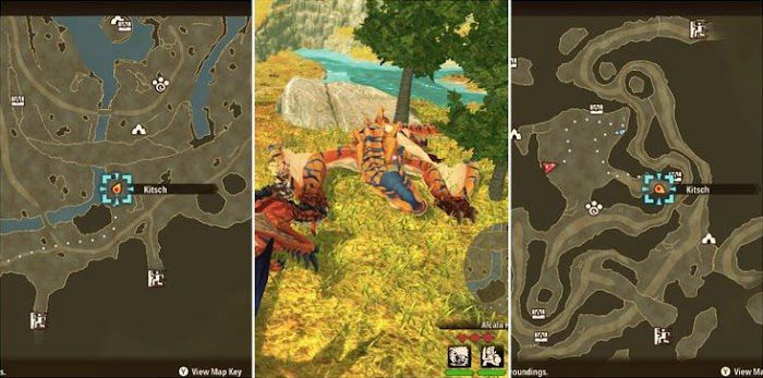 魔物獵人 物語 2 破滅之翼 (MONSTER HUNTER STORIES 2) 怪物王分佈位置、弱點與歸巢方式分享