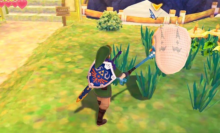 薩爾達傳說 禦天之劍 HD (Zelda Skyward Sword) 昆蟲分佈位置與可調和藥水分享