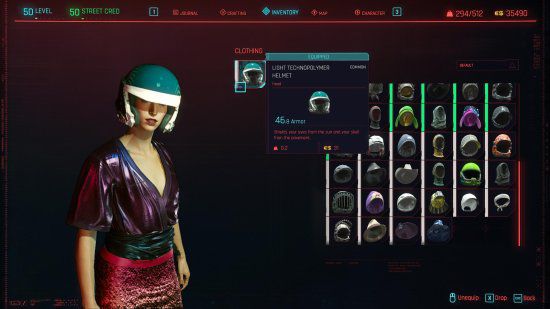 MOD撰文發現《電馭叛客2077》製作中功能 未來或將推出幻化