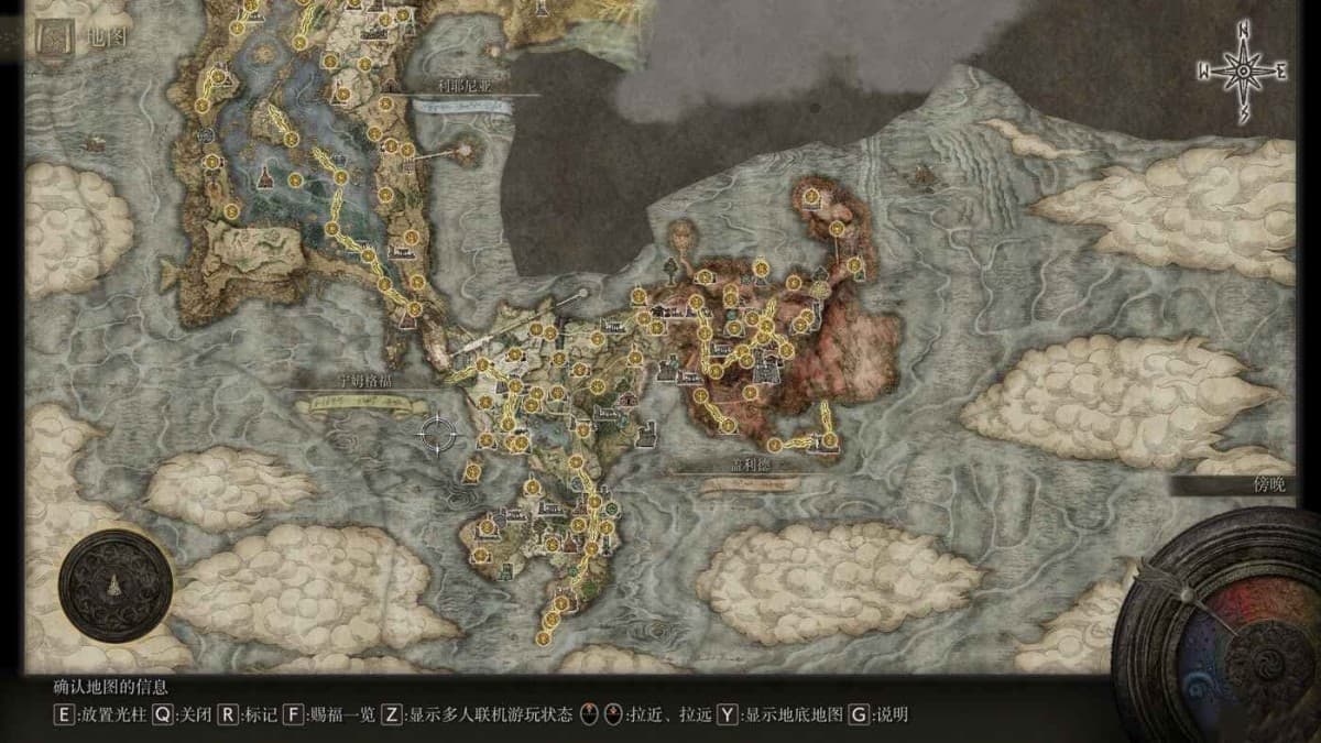 艾爾登法環 (Elden Ring) 不碰主線BOSS可探索區域展示