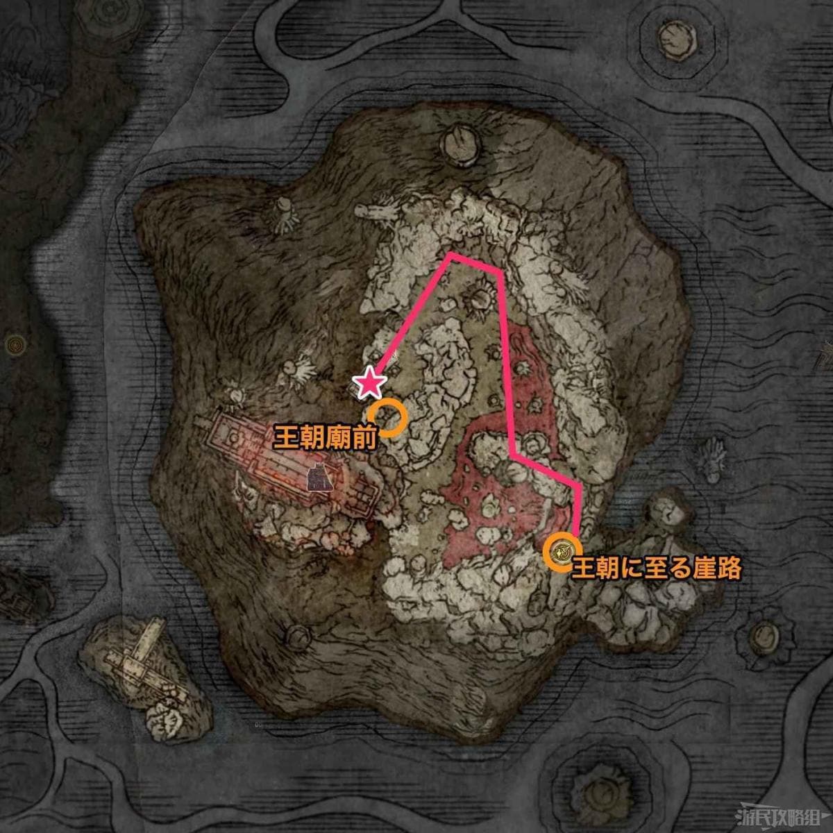 艾爾登法環 (Elden Ring) 蒙格溫王朝地圖攻略
