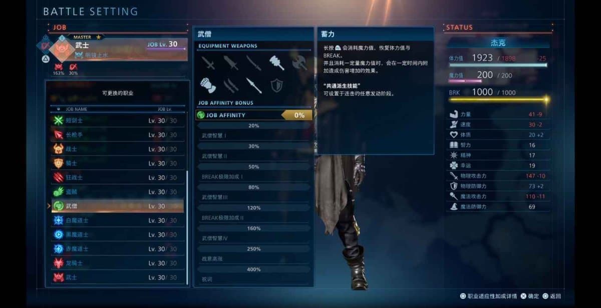 樂園的異鄉人 Final Fantasy 起源 新手向武器防具選擇心得