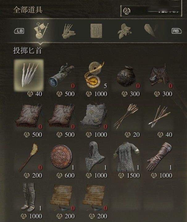 艾爾登法環 (Elden Ring) 全商人位置與販售物品分享