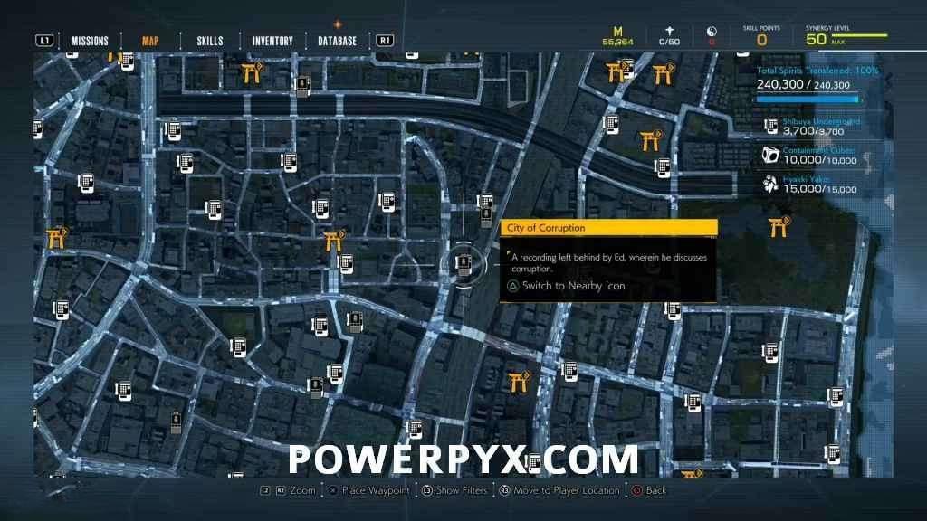 鬼線 東京 (GhostWire Tokyo) 語音日誌取得位置