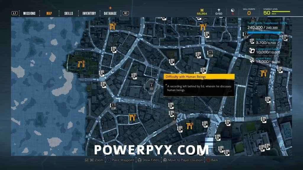 鬼線 東京 (GhostWire Tokyo) 語音日誌取得位置