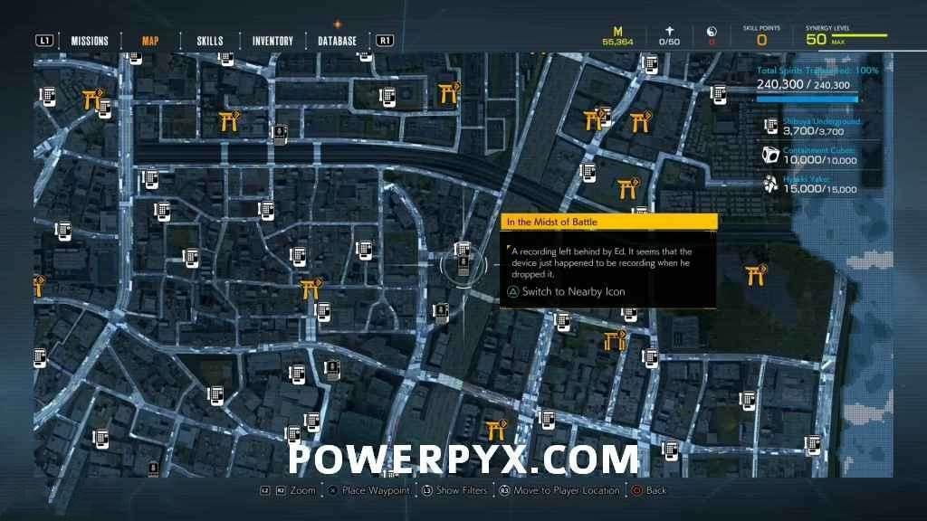 鬼線 東京 (GhostWire Tokyo) 語音日誌取得位置