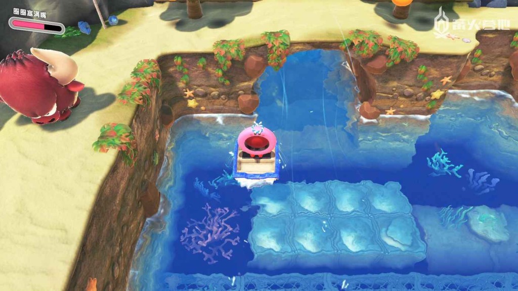 星之卡比 探索發現 (Kirby and the Forgotten Land) 游泳吧!廣闊海灘 全任務流程攻略