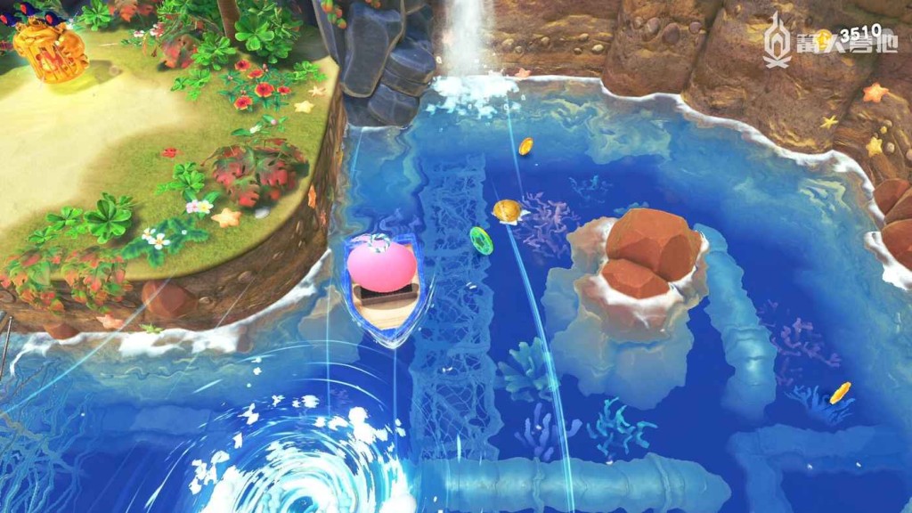 星之卡比 探索發現 (Kirby and the Forgotten Land) 游泳吧!廣闊海灘 全任務流程攻略