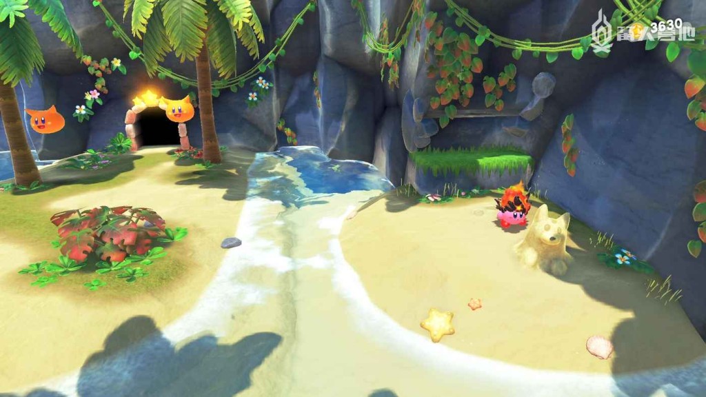 星之卡比 探索發現 (Kirby and the Forgotten Land) 游泳吧!廣闊海灘 全任務流程攻略