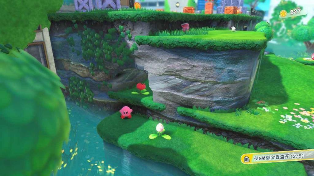 星之卡比 探索發現 (Kirby and the Forgotten Land) 1-1收集品位置故略