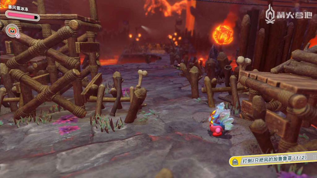 星之卡比 探索發現 (Kirby and the Forgotten Land) 前往熱燙燙禁區 全任務流程攻略