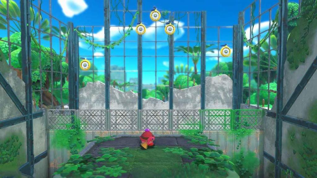 星之卡比 探索發現 (Kirby and the Forgotten Land) 1-3滾石道路收集品取得方法