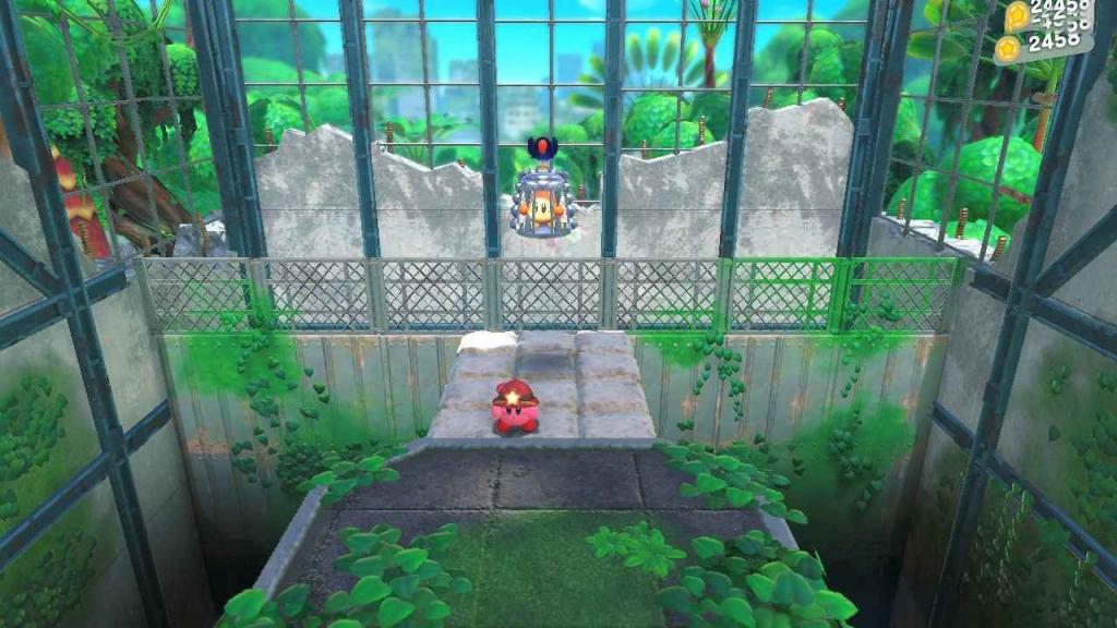 星之卡比 探索發現 (Kirby and the Forgotten Land) 1-3滾石道路收集品取得方法