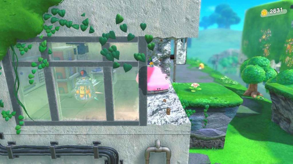 星之卡比 探索發現 (Kirby and the Forgotten Land) 1-3滾石道路收集品取得方法