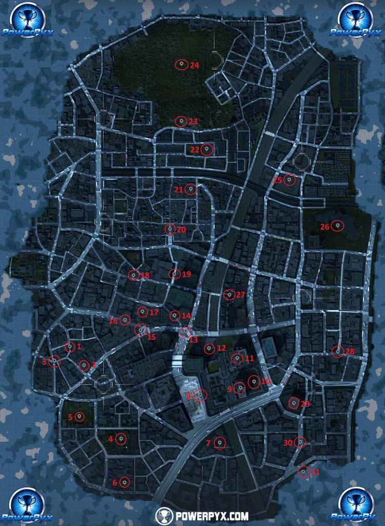 鬼線 東京 (GhostWire Tokyo) 全地標位置標註