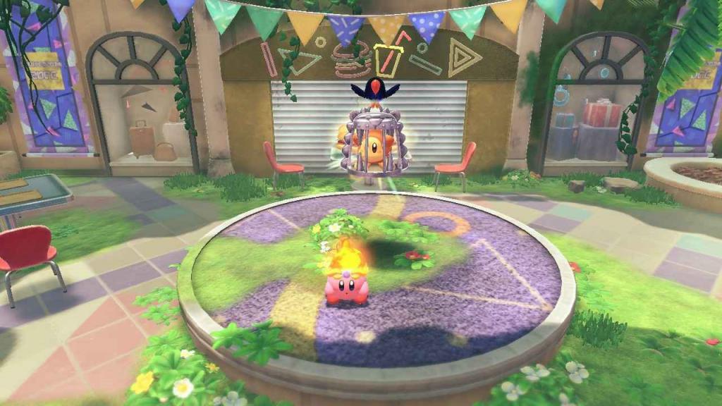 星之卡比 探索發現 (Kirby and the Forgotten Land) 1-4購物中心收集品取得教學