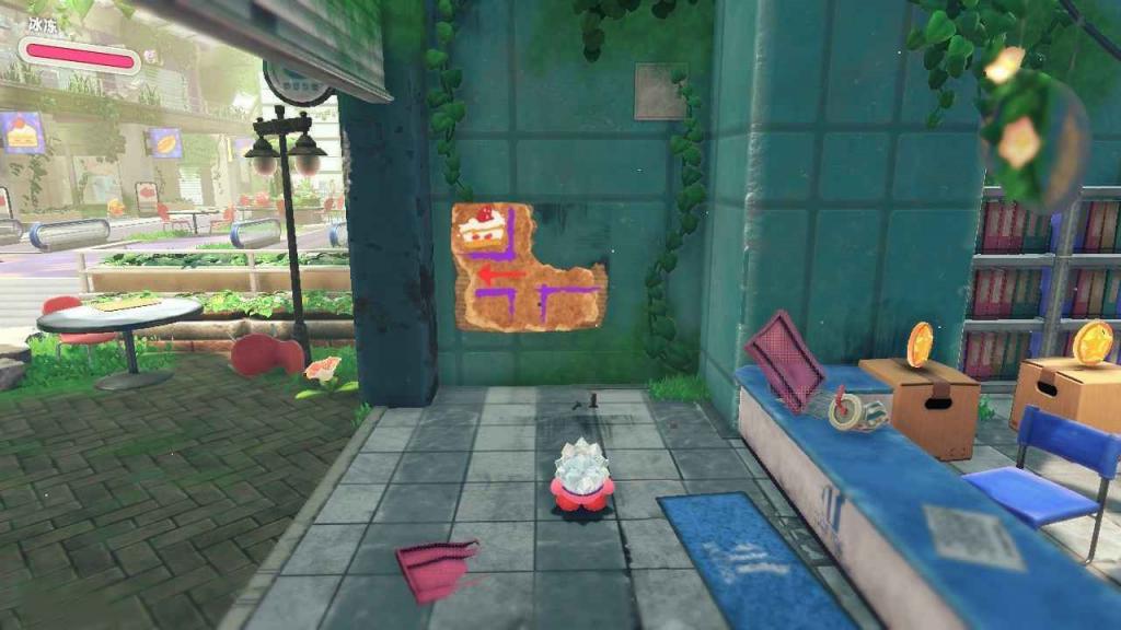 星之卡比 探索發現 (Kirby and the Forgotten Land) 1-4購物中心收集品取得教學