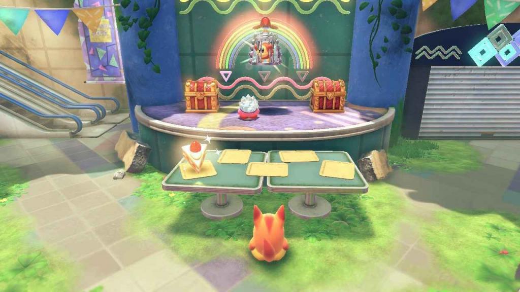 星之卡比 探索發現 (Kirby and the Forgotten Land) 1-4購物中心收集品取得教學