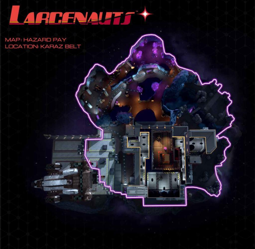星際守望者 (Larcenauts) 烏卡米諾88號礦戰地風雲圖解析