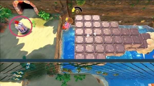 星之卡比 探索發現 (Kirby and the Forgotten Land) 全收集圖文攻略 游泳吧!廣闊海灘