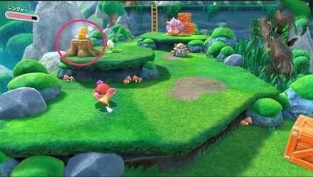 星之卡比 探索發現 (Kirby and the Forgotten Land) 全收集圖文攻略 滾石道路