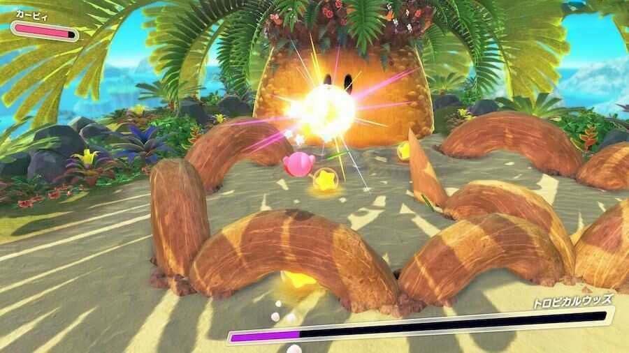 星之卡比 探索發現 (Kirby and the Forgotten Land) 全收集圖文攻略 恐怖的熱帶