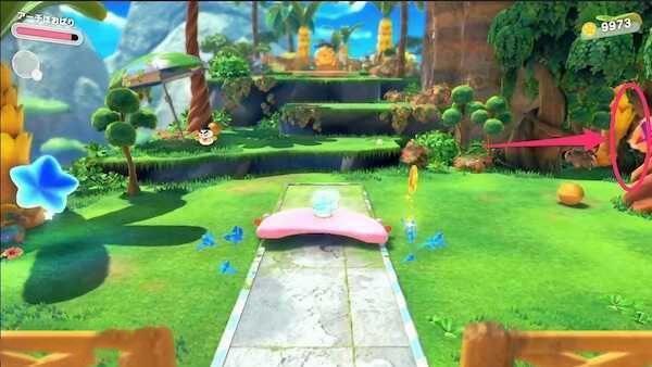 星之卡比 探索發現 (Kirby and the Forgotten Land) 全收集圖文攻略 登上方塊山丘