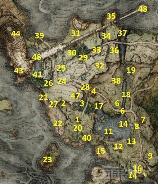 艾爾登法環 (Elden Ring) 全地圖探索路線指引