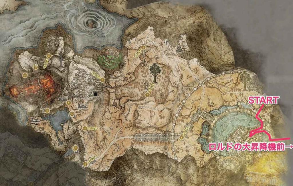 艾爾登法環 (Elden Ring) 墓地、洞窟、BOSS與道具位置整理