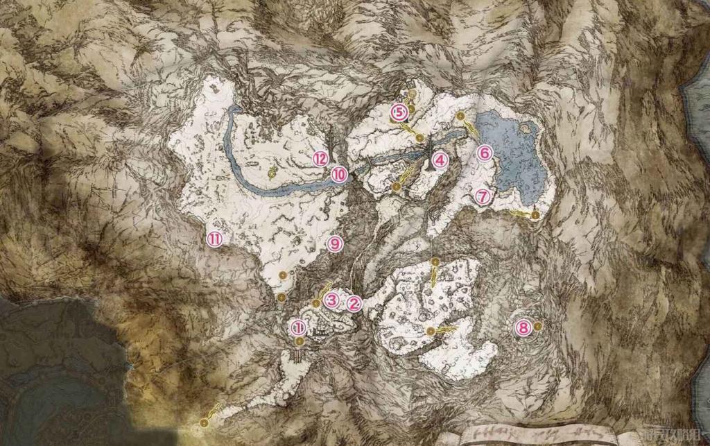艾爾登法環 (Elden Ring) 墓地、洞窟、BOSS與道具位置整理