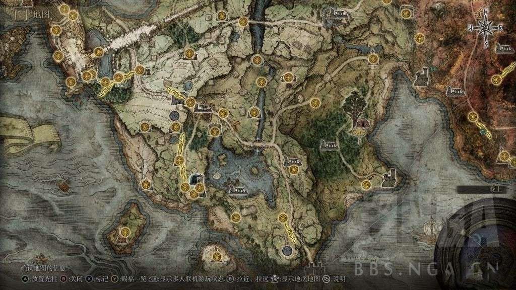 艾爾登法環 (Elden Ring) 夜晚出現BOSS位置整理