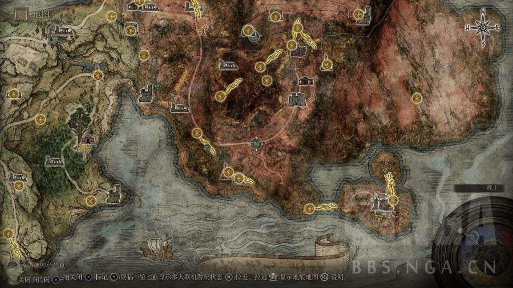 艾爾登法環 (Elden Ring) 夜晚出現BOSS位置整理