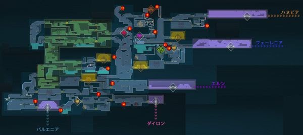 密特羅德 生存恐懼 (Metroid Dread) 地圖情報-賈柏藍篇
