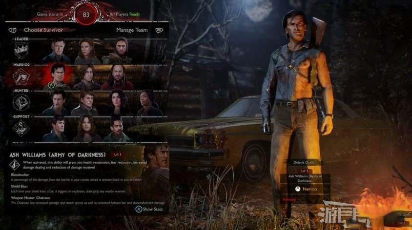 屍變 (Evil Dead The Game) 倖存者陣營各角色能力分享