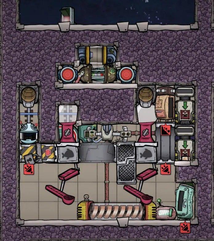 缺氧 (Oxygen Not Included) 魚蛋捲加工廠簡單搭建方法